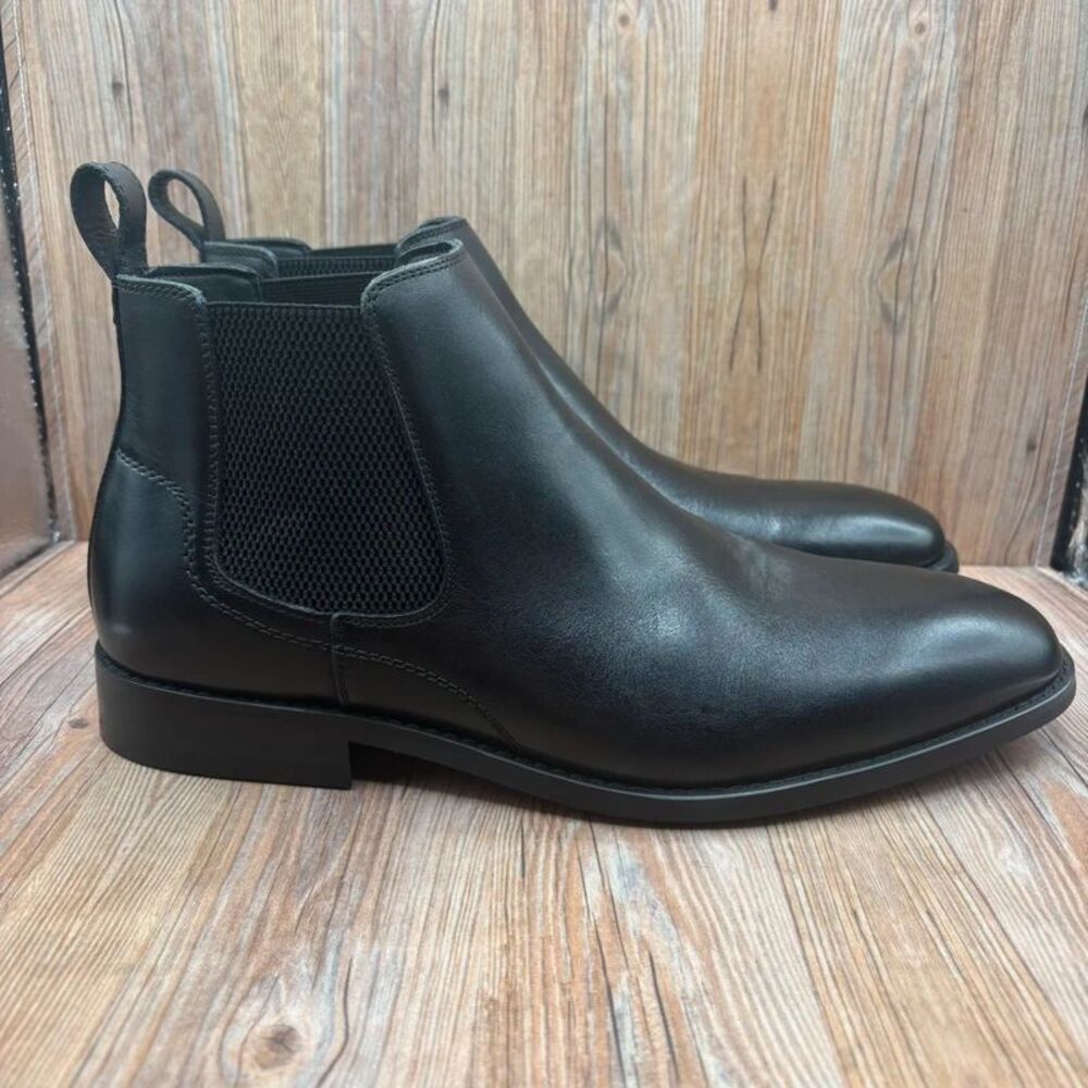 Vintage Foundry Co. Darwin Classic Ankle Height Pull On Boots Black Size 11